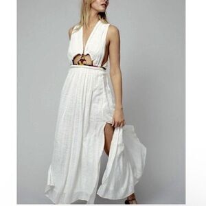 Free People New Romantics Gauze Maxi Dress